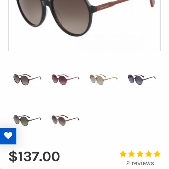 Longchamp LO607S Sunglasses - Picture 2 of 5